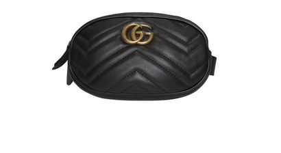 Matelasse GG Marmont Belt Bag, front view